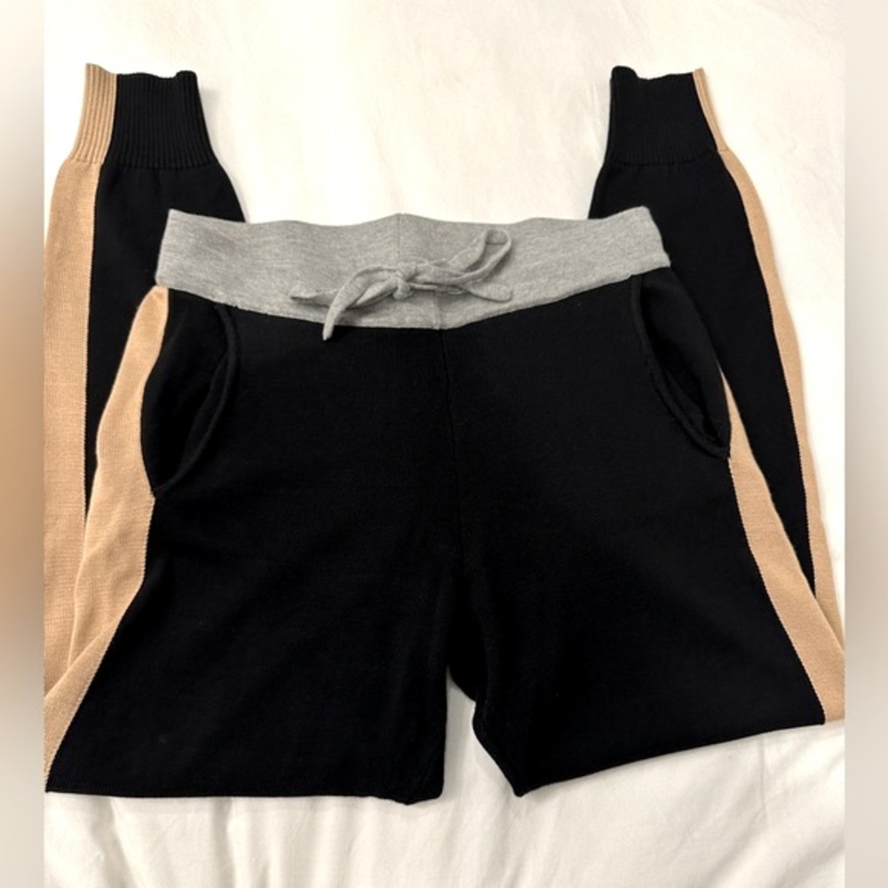 Monrow color block sweat pant - Picture 2 of 10